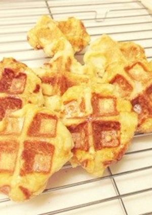 ざっくり！ワッフル＊°-レシピのメイン写真
