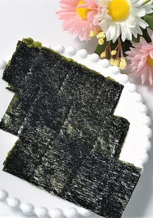 私の手作り韓国海苔-レシピのメイン写真