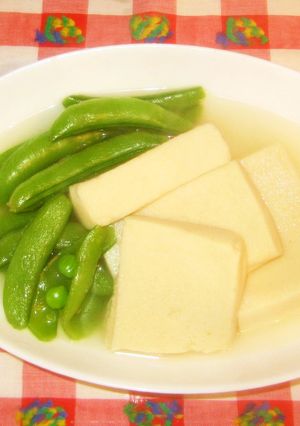 高野豆腐　レンジ煮-レシピのメイン写真