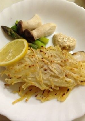 鱈のじゃがいもガレットサンド-レシピのメイン写真