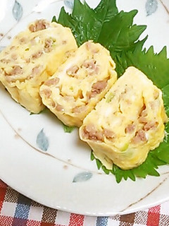 中華風♡そぼろ玉子焼き-レシピのメイン写真