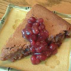 รูปของ あんこ入りお餅ケーキ