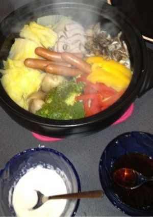 土鍋で蒸し野菜☆-レシピのメイン写真