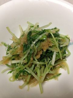簡単!りんごドレッシングの水菜のサラダ-レシピのメイン写真