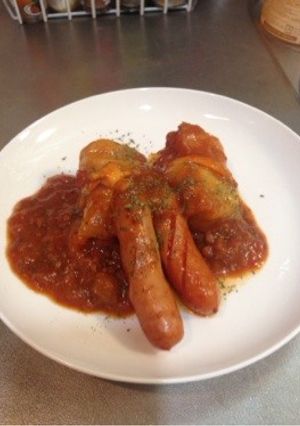 超手抜きw簡単過ぎる トマト煮-レシピのメイン写真