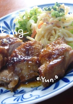 こっくりツヤツヤ！鶏の照り焼き-レシピのメイン写真