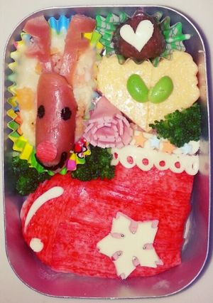 赤いブーツのお弁当～-レシピのメイン写真