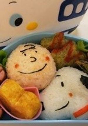チャーリー＆スヌーピー弁当…♩-レシピのメイン写真