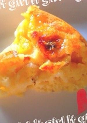 HMで簡単♡バナナアップルケーキ-レシピのメイン写真