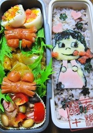 お弁当★ペコちゃん風-レシピのメイン写真