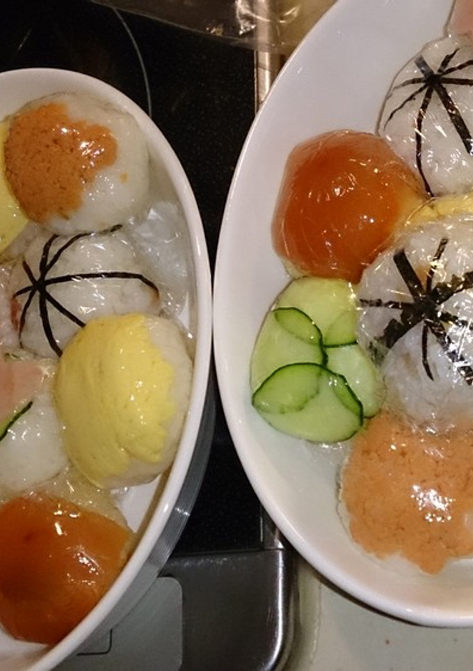 手鞠寿司～簡単 もてなし料理に！-レシピのメイン写真