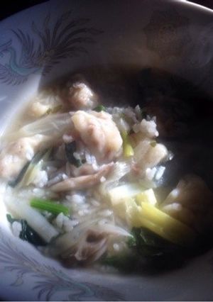 納豆すいとん入り雑炊-レシピのメイン写真