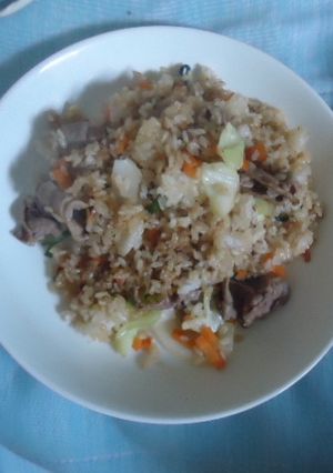 ラムチャーハン-レシピのメイン写真