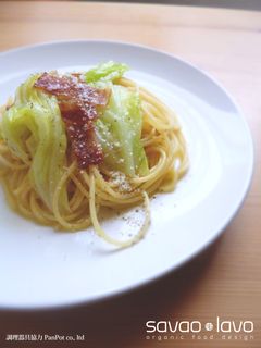 キャベツとベーコンのやさしいパスタ-レシピのメイン写真