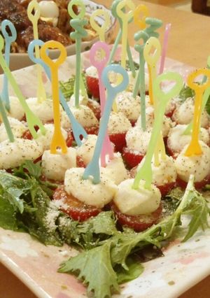 オシャレなトマト♪カプレーゼ-レシピのメイン写真