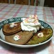簡単抹茶&ココアホットケーキ