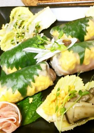 簡単華やかミニ生春巻き-レシピのメイン写真
