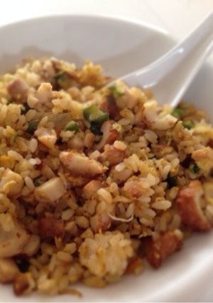 竹輪とピーマンの節約チャーハン-レシピのメイン写真