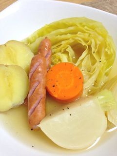 とっても簡単!!ゴロっと野菜のポトフ-レシピのメイン写真