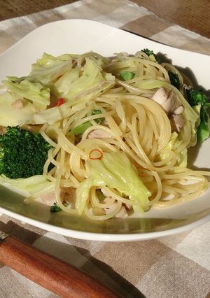 簡単うまい!!チキンのペペロンチーノ-レシピのメイン写真
