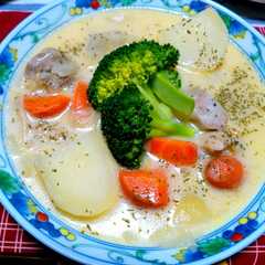 รูปของ 我が家の手作り☆クリームシチュー
