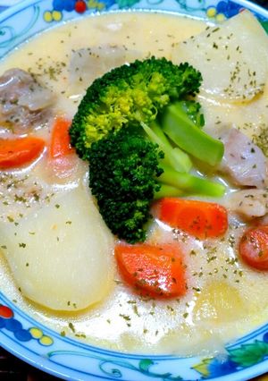 我が家の手作り☆クリームシチュー-レシピのメイン写真