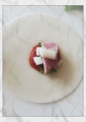 餃子の皮でピザ♥-レシピのメイン写真