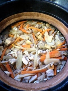 鶏ごぼうの炊き込みご飯-レシピのメイン写真