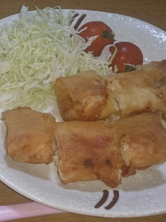 簡単!!アレンジ自在♪ササミチーズ春巻き-レシピのメイン写真