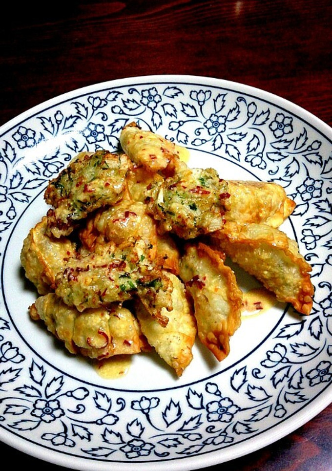 長芋と海老の揚餃子＊マヨチリソース-レシピのメイン写真