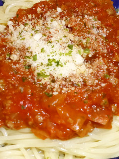 簡単おいしい♪ミートソーススパゲティー-レシピのメイン写真