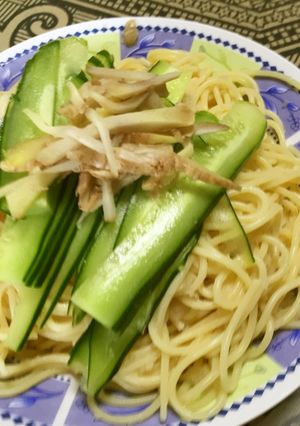 生姜と大根おろしのポン酢パスタ-レシピのメイン写真