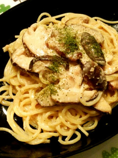 ☆きのこのクリームスパゲティ☆-レシピのメイン写真