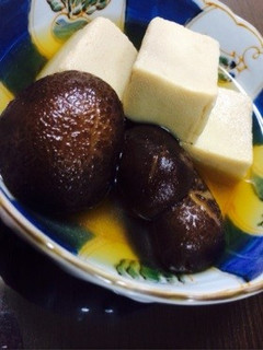 めんつゆで高野豆腐の煮物(含め煮)-レシピのメイン写真