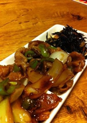 5分！牛肉とししとうのすき焼きダレ炒め-レシピのメイン写真