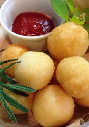 クリスマス会に簡単コロコロポテトボール-レシピのメイン写真