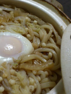 簡単☆ひとり分 鍋焼うどん-レシピのメイン写真