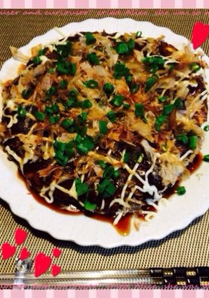 野菜とシーチキンでお好み風♪-レシピのメイン写真