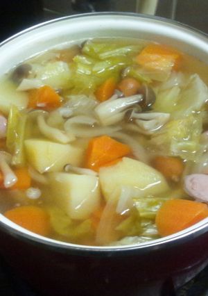 寒い時に食べたい!おおざっぱに作るポトフ-レシピのメイン写真
