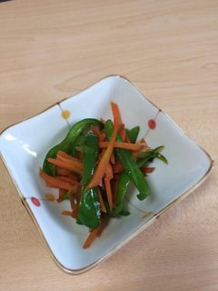 お弁当に!人参とピーマンのきんぴら-レシピのメイン写真