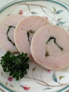 パセリ巻き*鶏ハム-レシピのメイン写真