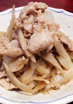 ゴボウと豚の味噌炒め-レシピのメイン写真