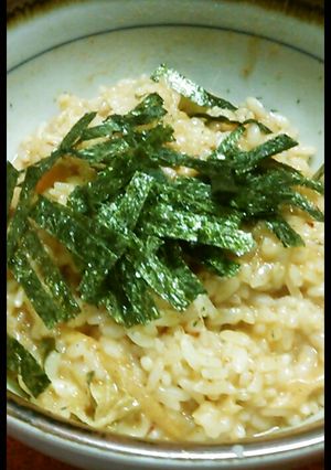辛ラーメンの残りスープで簡単キムチ雑炊☆-レシピのメイン写真