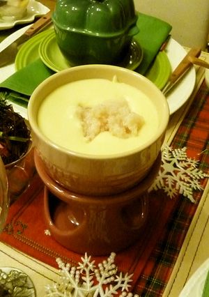 プチ贅沢☆蟹チーズフォンデュ☆X’mas-レシピのメイン写真
