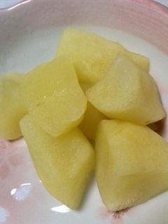 レンジで簡単!りんごのハニーコンポート-レシピのメイン写真