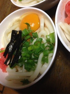 明太うどん-レシピのメイン写真