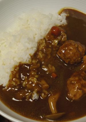 みんな大好きチキンボールカレー-レシピのメイン写真