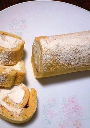 和三盆ロールケーキ-レシピのメイン写真