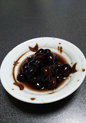 おせちに♪黒豆の煮物-レシピのメイン写真