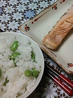 あっさり♪枝豆ご飯-レシピのメイン写真